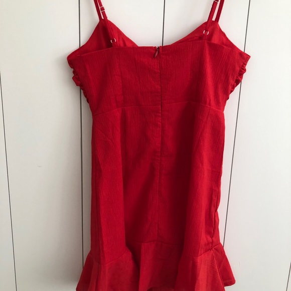 Hello Molly Red Mini Dress - Picture 5 of 8
